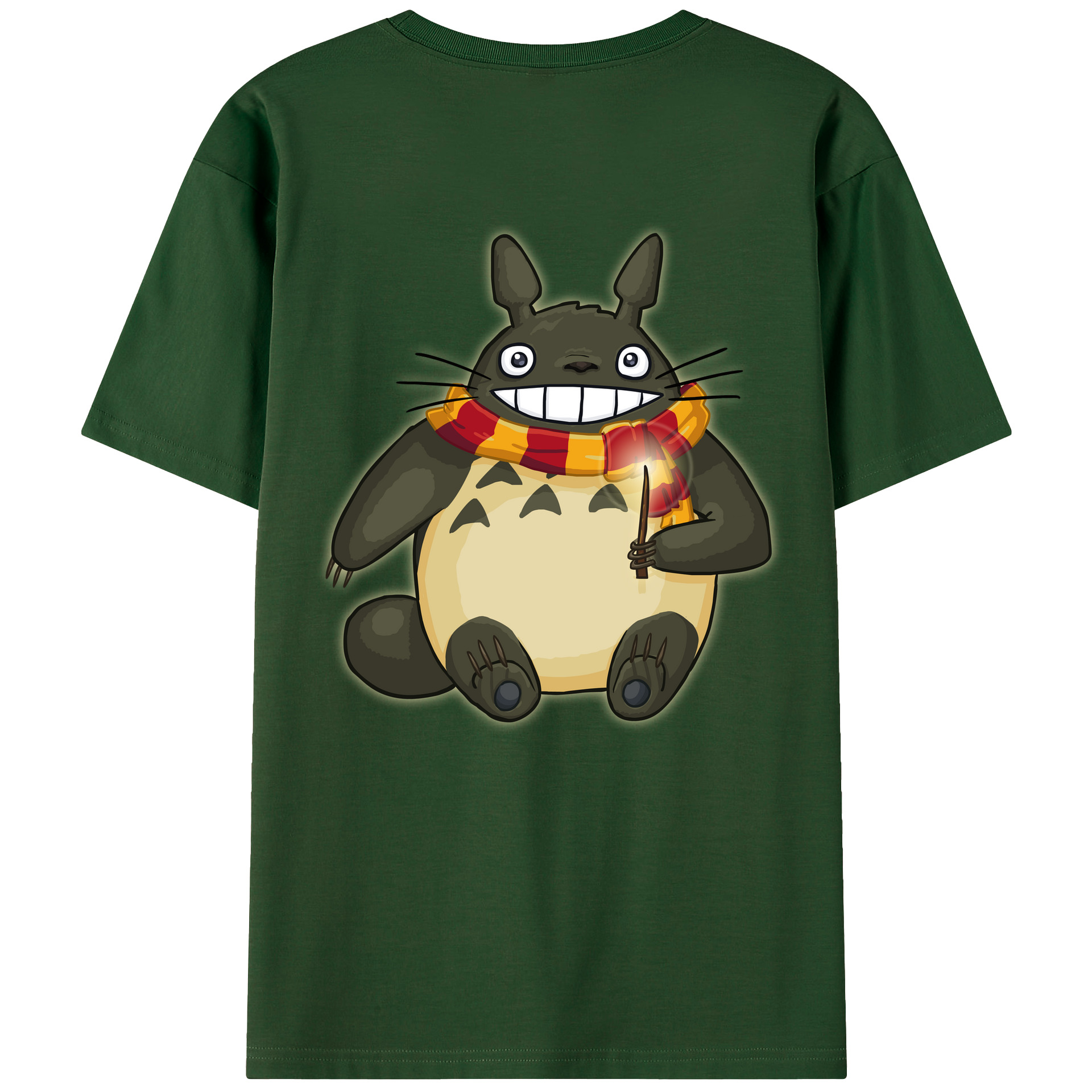 （画像用） となりのトトロ 草壁メイ 草壁サツキ My Neighbor Totoro Satsuki Kusakabe Mei Kusakabe 綿100％半袖Tシャツ（背面プリント）
